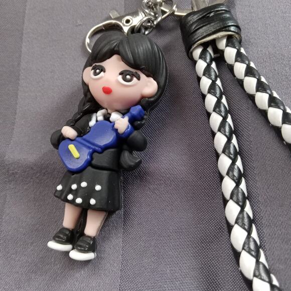 Wednesday Addams Keychain - Picture 2 of 4